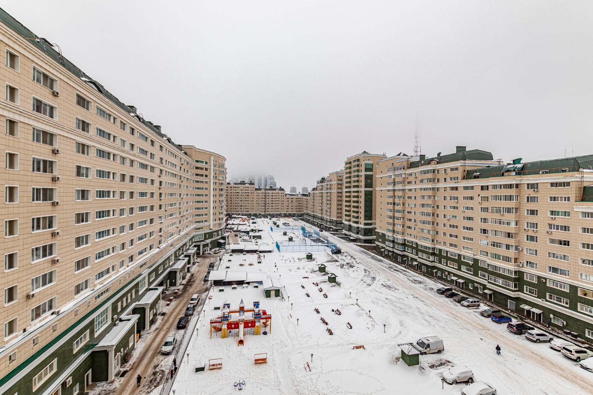 Апартаменты 2Day Apart У Байтерека Astana Buitenkant foto
